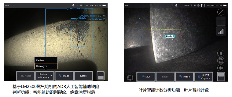 智能工業(yè)內窺鏡之自動識別缺陷和葉片計數(shù)自動化